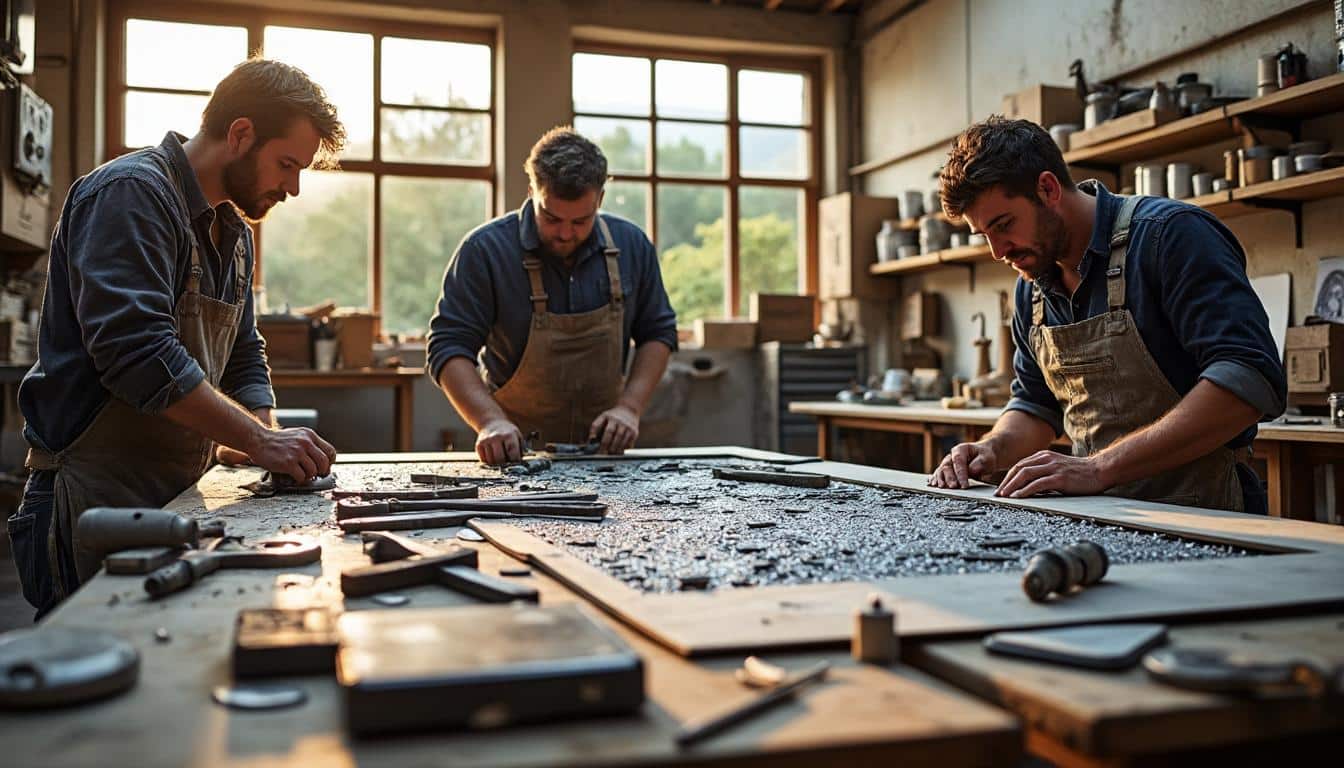 Illustration: Le processus artisanal derrière la conception d’une piscine en container