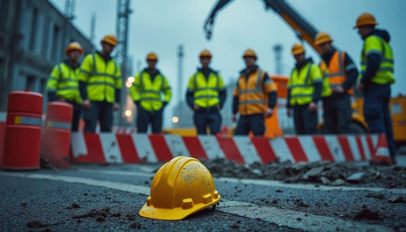 Accident sur un chantier de BTP : causes, prévention et sécurité