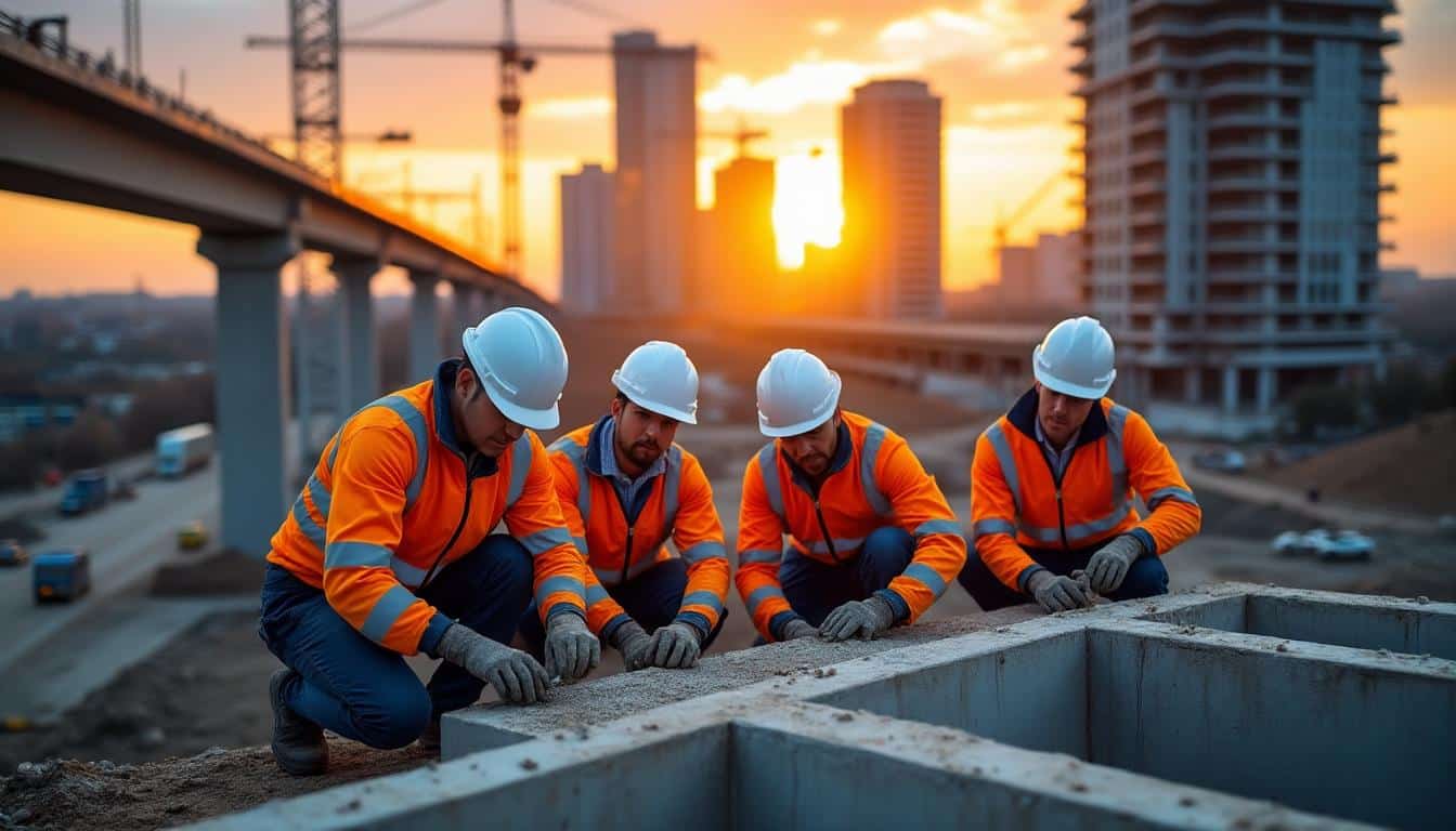 Illustration: Comprendre la définition complète du BTP : bâtiment et travaux publics expliqués