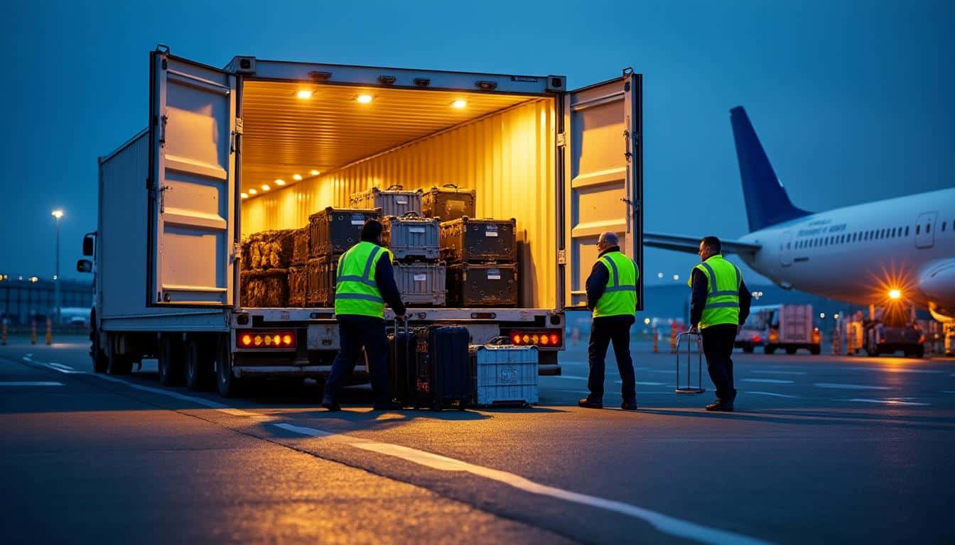 Illustration: Comprendre ce qu’est un conteneur pour avion et ses spécificités