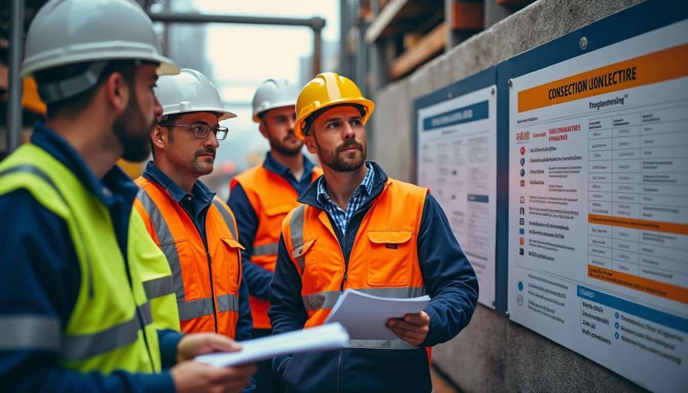 Illustration: Comment les conventions collectives déterminent-elles les taux horaires dans le BTP en 2025 ?