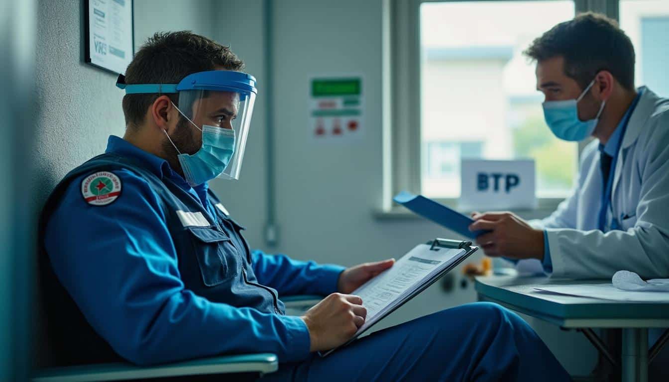 Visite médicale dans le BTP : tous les combien faut-il la réaliser ?