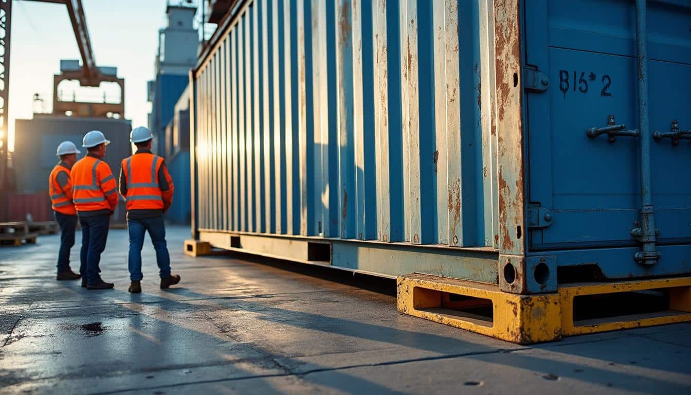 Illustration: Les bases indispensables sur le container de 20 pieds et son poids