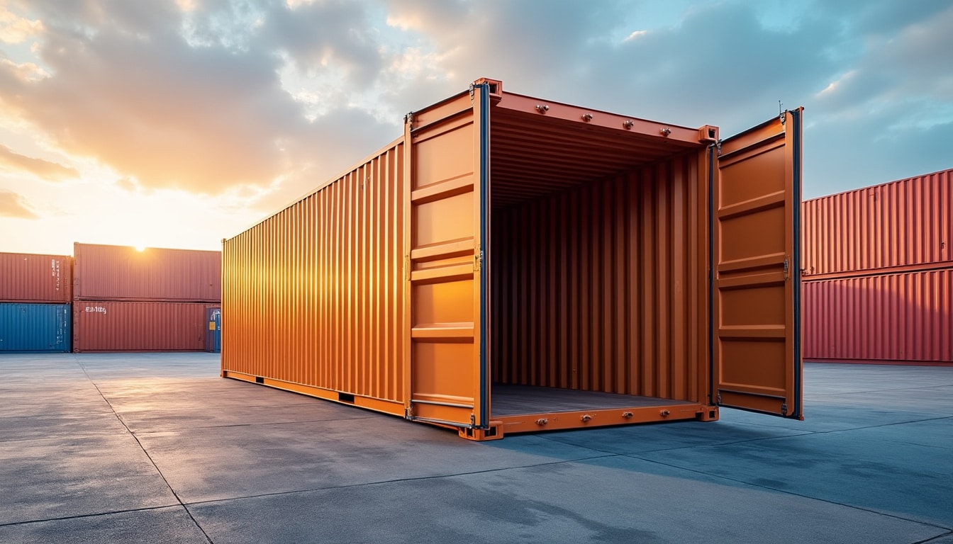 Illustration: Comprendre le container de 40 pieds : usages et caractéristiques essentielles
