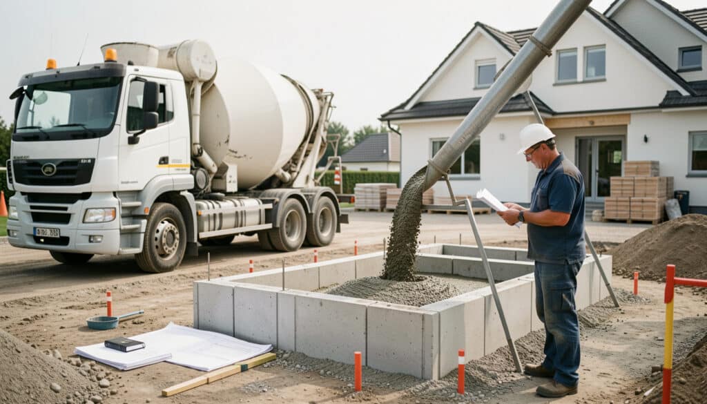 Prix d’une toupie à béton selon le volume commandé