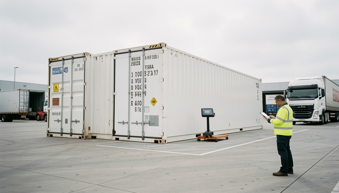 Poids d’un container de 40 pieds et charge maximale
